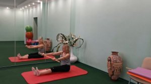 ЛФК с палкой сидя. Комплекс №2