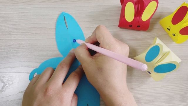 САМЫЙ ПРОСТОЙ СПОСОБ ПАСХАЛЬНОГО КРОЛИКА ИЗ БУМАГИ | DIY paper смотреть онлайн