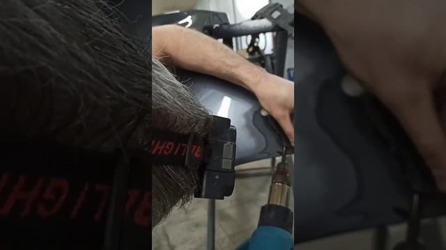 Ремонт и окраска бампера на автомобиле Mercedes Benz!?? Все надёжно и красиво без шпатлёвки!