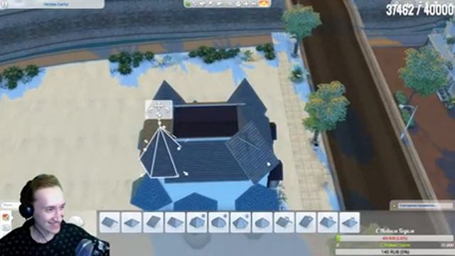 The Sims 4: Зимний замок | Строительство! смотреть онлайн