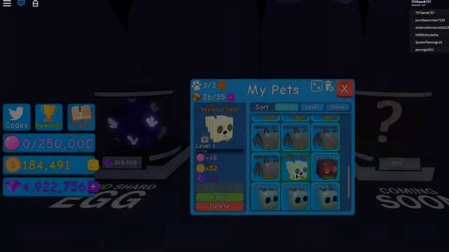 Самые крутые петы \ ROBLOX Bubble Gum Simulator смотреть онлайн