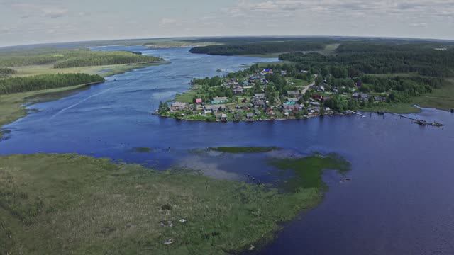 Летние карельские пейзажи и немного ВЛ 330 кВ