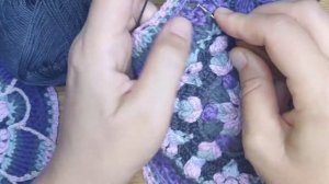 Круглая подушка крючком ч.10 Мандала Грезы. Mandala Dreams Crochet Pillow