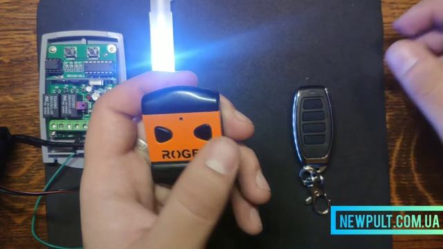 Как запрограмировать пульт Copycode №6 c ROGER H80/TX22 смотреть онлайн