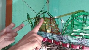 плетём кружево корзины из ПЛАСТИКОВЫХ БУТЫЛОК