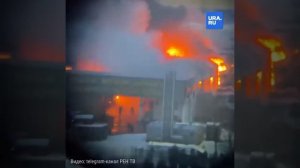 Пожар в подмосковной Балашихе, горит ТЦ «Стройпарк» #shorts