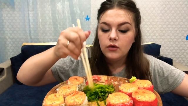 Мукбанг! Запеченные роллы ? Абьюзивные/токсичные отношения! МОЙ ОПЫТ! | Mukbang! Rolls [eng sub] смотреть онлайн