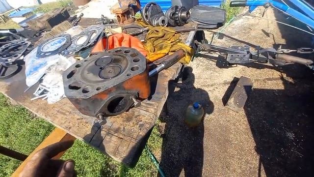 Мотоблок Скаут. Лопнул коленчатый вал.