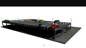 Минимальные размеры участка многоуровневого паркинга