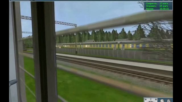 Trainz simulator 12| Маршрут  Киров-Шахунья (от лица пассажира)