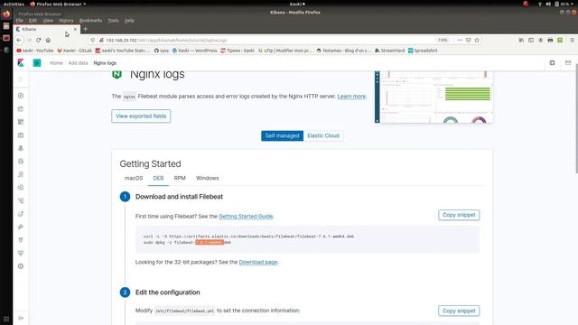 ELK - 6. FILEBEAT : INSTALLATION ET MODULE EX. NGINX смотреть онлайн