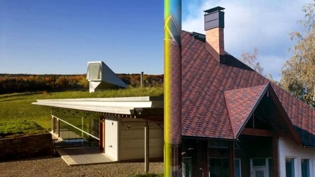 Фотографии Красивых И Необычных Крыш Частных Домов