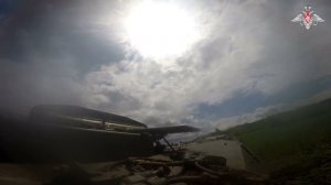 Боевая работа расчетов самоходных ПТРК «Штурм С» ЗВО в зоне СВО