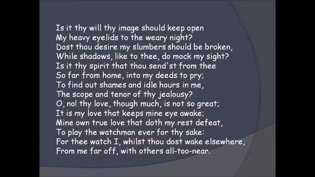 Sonnet 61 The Watchman смотреть онлайн