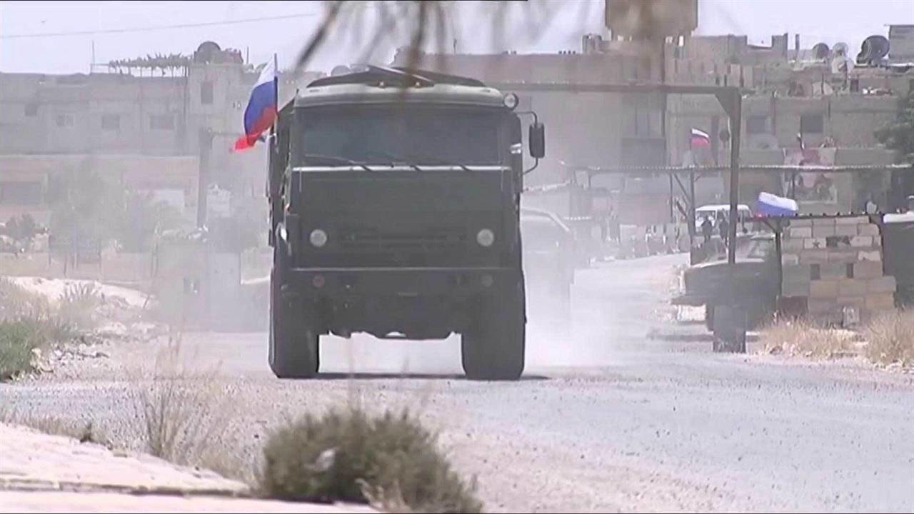 Российские военные доставили гуманитарную помощь в зону деэскалации в Восточной Гуте
