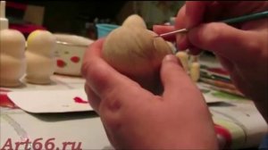 Роспись матрёшки  Часть 2