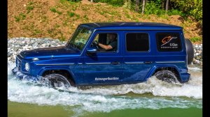 Тест-драйв Mercedes G-Class 2020 по бездорожью.