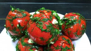 Малосольные Помидоры в Пакете с Чесноком и Укропом. Быстрый и Простой Способ