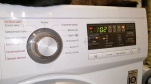 Стирка подушек/LG F12b8wds7: Смешанные ткани 40° 800 об/мин+интенсив + суперполоскание + без складо