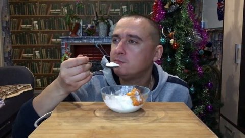 Мукбанг/Mukbang/Мороженое с печеньем