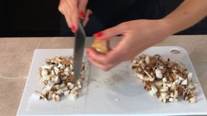 Рубленные котлеты с курицей и грибами