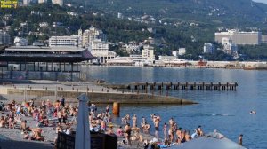 Ялта, как она есть! Пляжи, цены, есть ли отдыхающие в июне?  Крым 2022