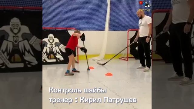 Бросковая тренировка хоккей