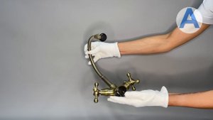 Смеситель для кухни FASHUN A4319-4 с гибким изливом