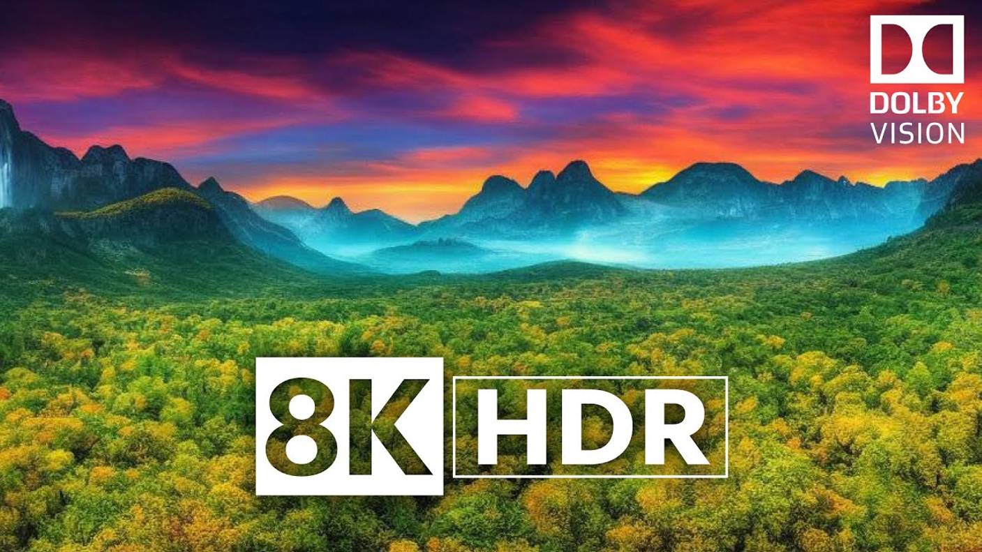 Невероятное 8K HDR Dolby Vision 60fps смотреть онлайн