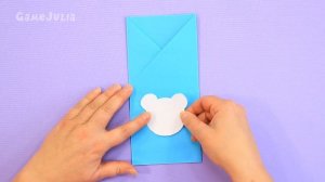 Простой веселый пенал с медвежонком из бумаги / Кавайная канцелярия своими руками / Снова в школу