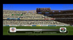 CLASSIC FIFA 2005 CROATIA VS CZECH REPUBLIC PS1