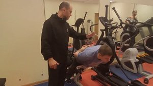 делай упражнения для спины на таком тренажёре растяжка