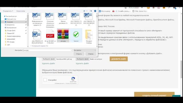 Подача жалобу в УФАС удаленно.