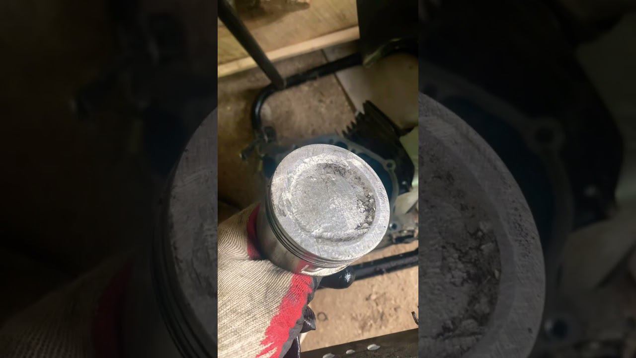 Белей дым из глушителя после ремонта поршня! В чем проблема? Кто в курсе? смотреть онлайн