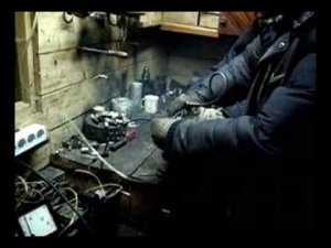 Запуск форсированного двигателя Д6