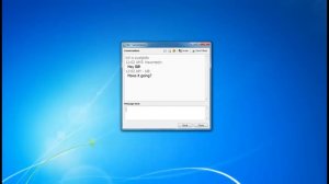 LAN messenger. How to send files and messages?