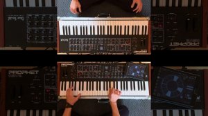 APHEX TWIN - Stone in Focus (Prophet REV2 Synth Cover)