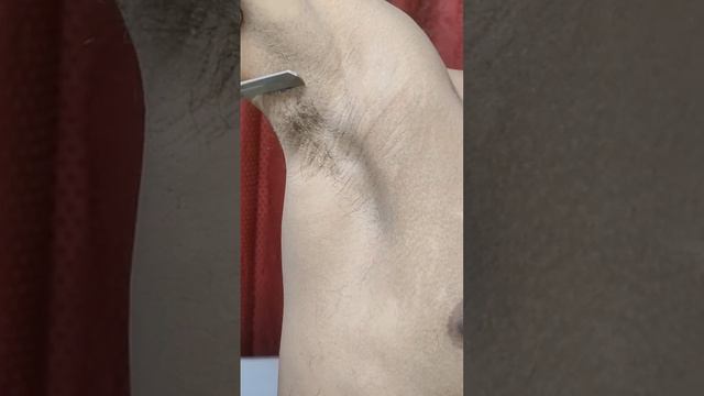 armpit shaving #shaving #fitness #shavingcream #bodybuilding