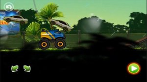 МОНСТР ТРАК - ГОНКИ в джунглях! Мультик для детей про МОНСТР ТРАК / Monster TRUCKS RACES