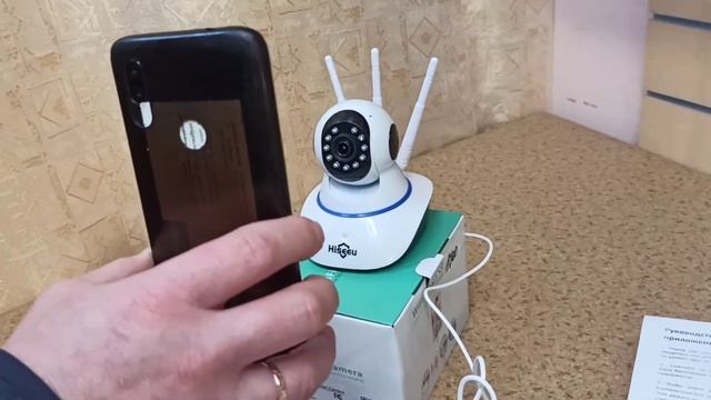 Подключение комнатной видеокамеры к Wi-Fi в приложении ICSee смотреть онлайн