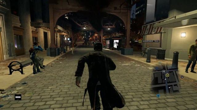 Watch Dogs - поездка до задания и multiplayer (Прохождение часть 5) смотреть онлайн