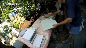 █ Ч. 1 СТУПЕНЬКИ укладка ПЛИТКИ и закругления / Repair