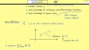 Complex Analysis - Part 1 - Introduction