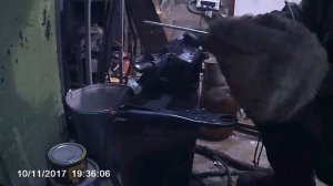 востановление разбирого кронштейна двигателя фиат дукато