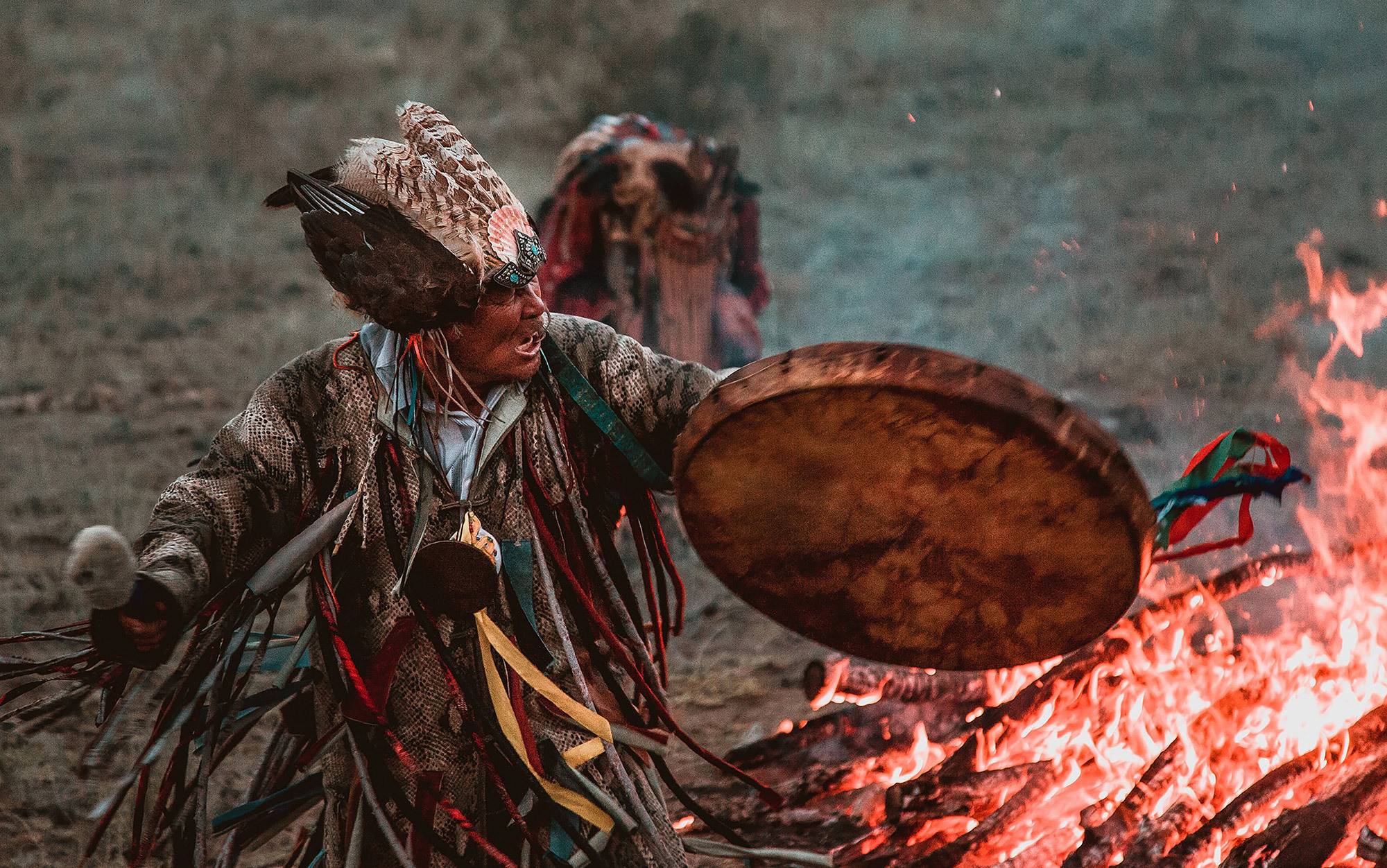 Камлание шаманов