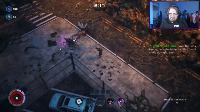 This twin-stick alien themed swarm survival is insanely difficult! | Rift Loopers смотреть онлайн