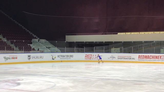 Аделина получила 3 юношеский разряд на открытом первенстве г. Челябинска по фигурному катанию. смотреть онлайн