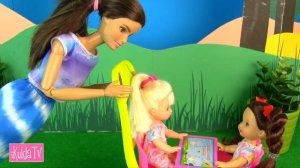 НОВАЯ КОЛЯСКА ДЛЯ СЕСТРИЧЕК Мультик #Барби Куклы Игрушки Для детей Играем в куклы