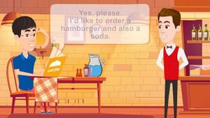 At the Restaurant (ordering food) - English Conversation Practice - Improve Speaking Skills