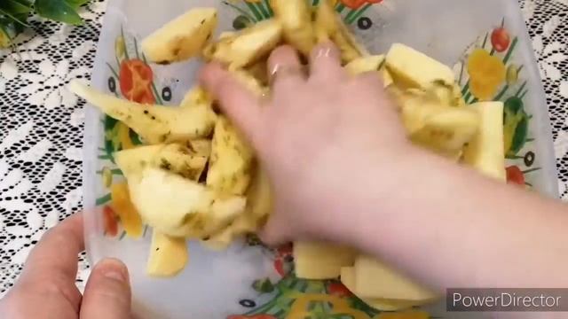 Картошка По-Деревенски в Духовке-Простой и Вкусный Рецепт/Как Приготовить Картошку в Духовке-Рецепт